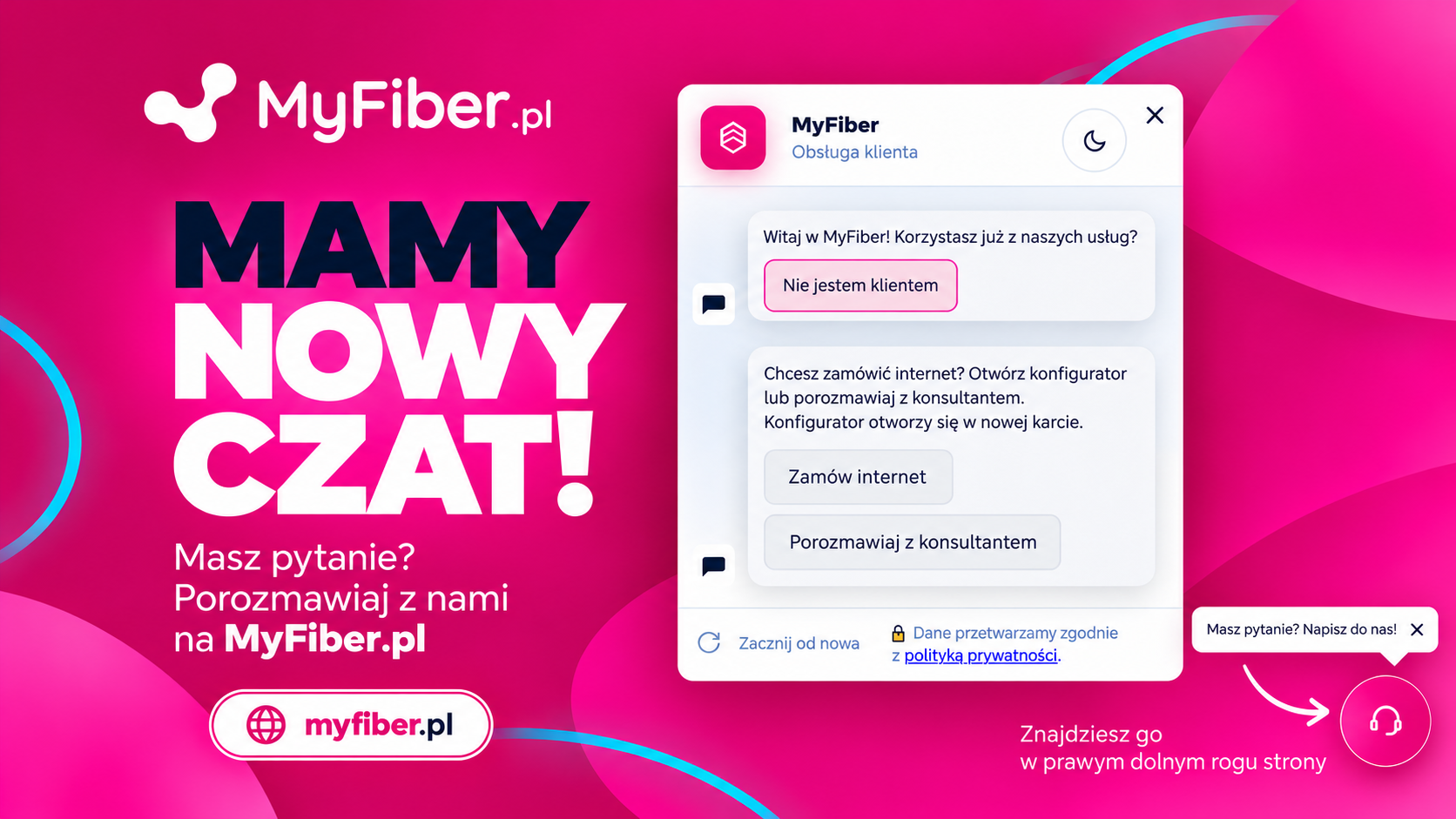 Nowy CZAT BOX - jak sprawdzić saldo, zgłosić awarię i zamówić internet?